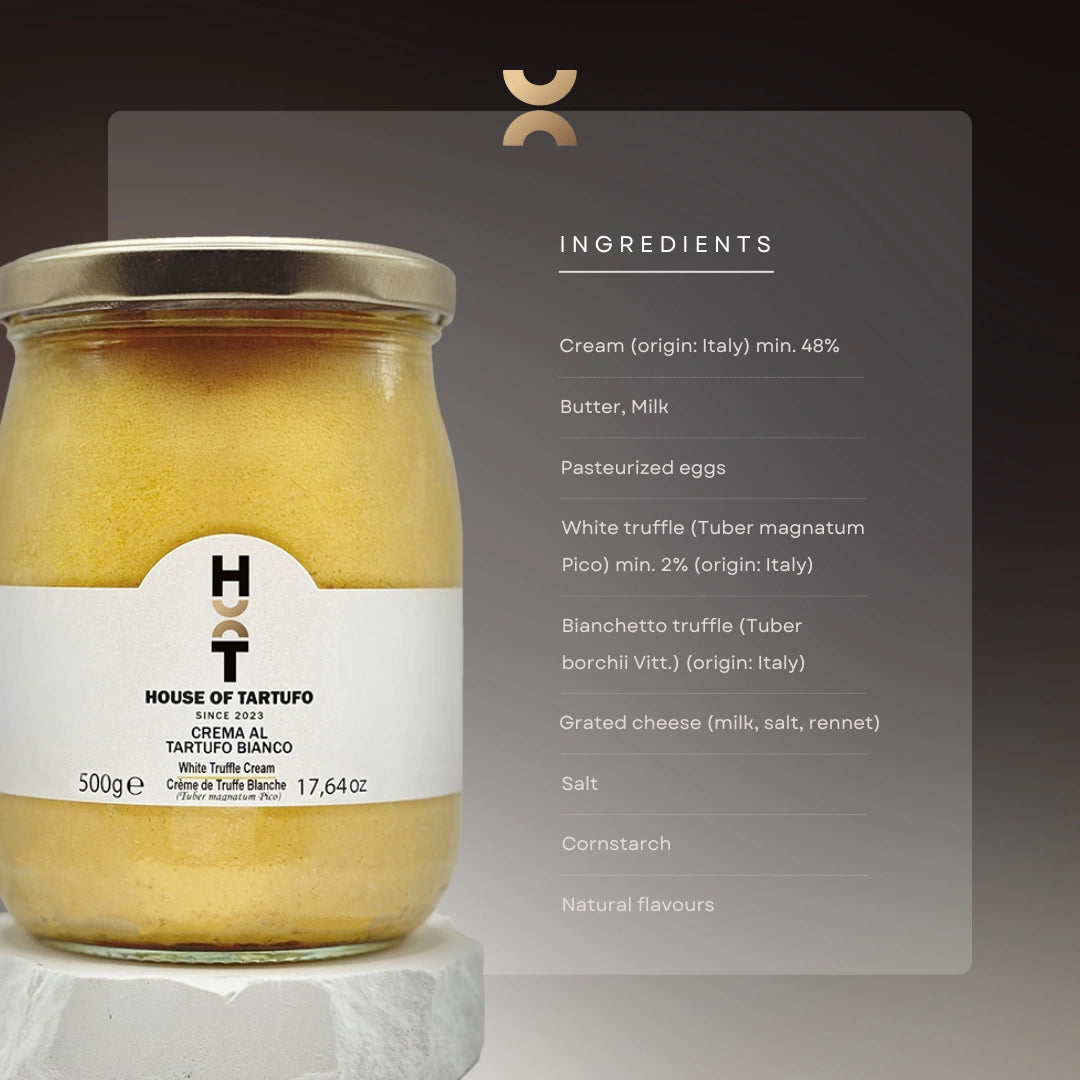 white truffle cream ingredients